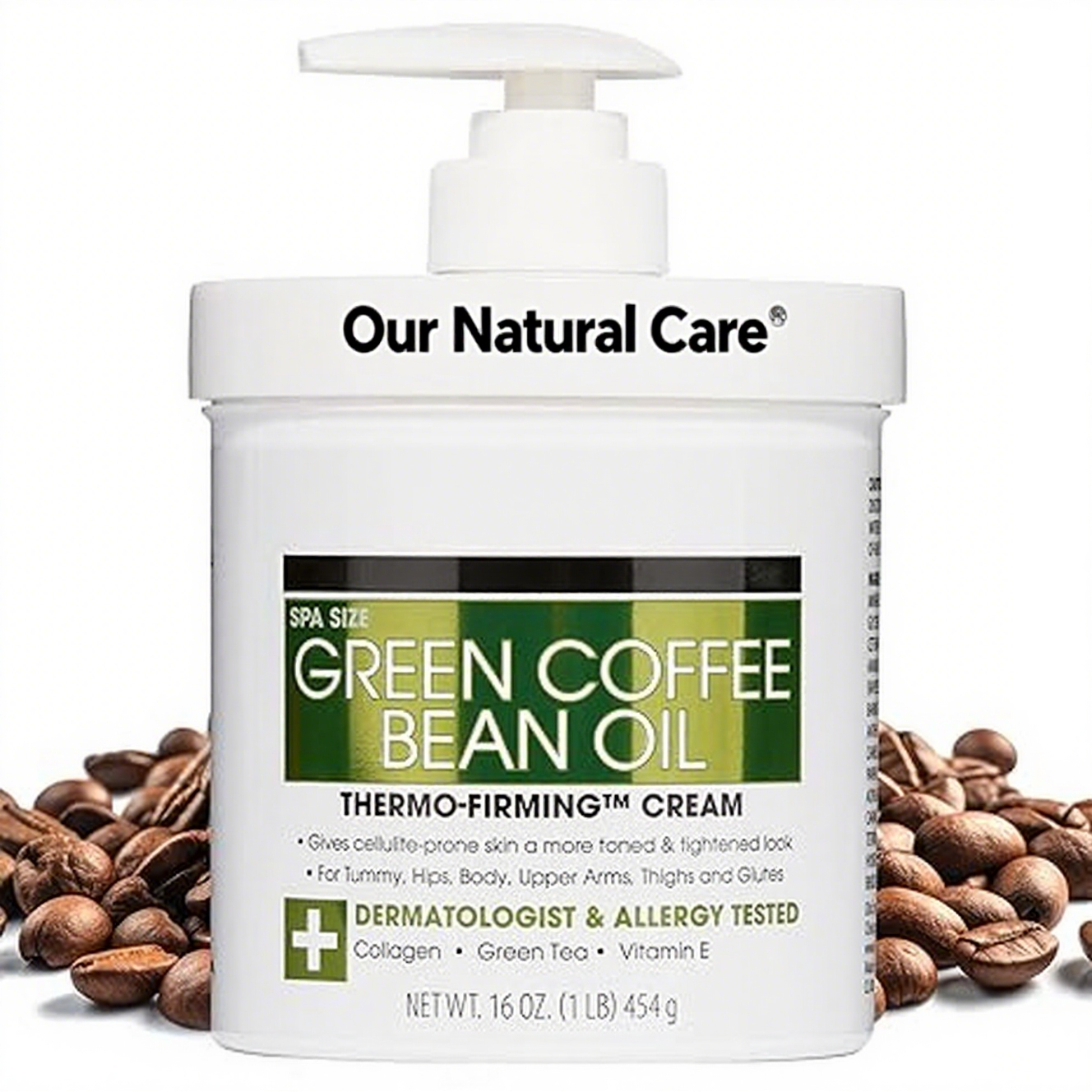 Green Coffee Bean Oil Body Cream