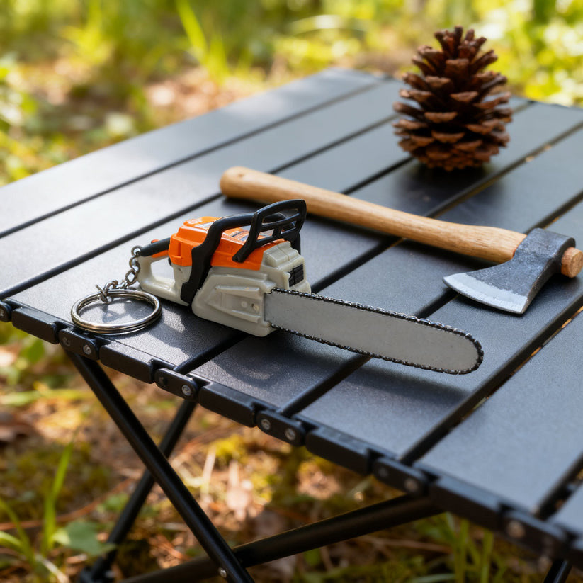 Mini Functional Power Tool Keychain Set