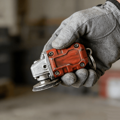 Mini Functional Power Tool Keychain Set